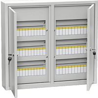 Щит распределительный навесной IEK ЩРн-72 (540х600х120) с замком, бел. IP31 Titan 3 картинка 